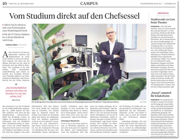 Presse 2011 Albert Pusch